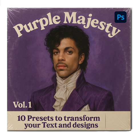 PURPLE MAJESTY TEXT STYLE VOL. 1