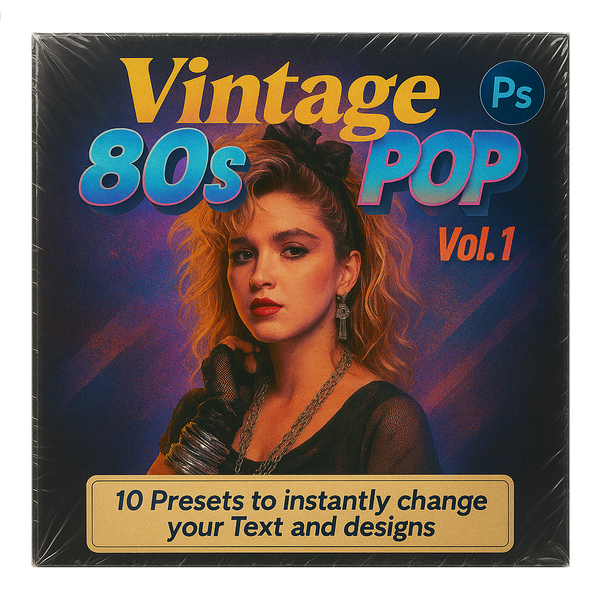 Ultimate Vintage Music Text Styles Bundle